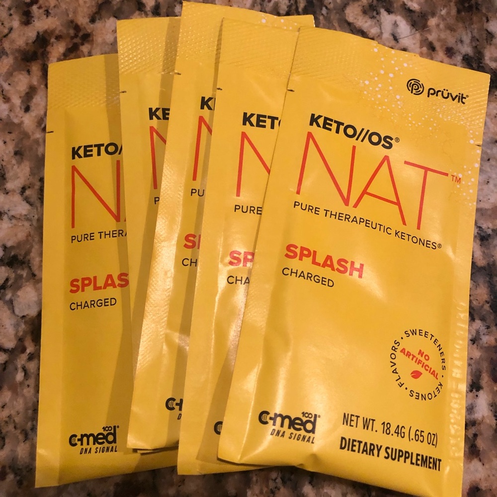 Pruvit NAT Splash Charged Trial 5 packs